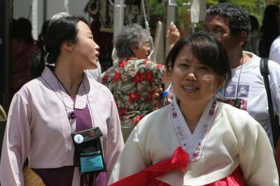 Una peregrinación con las iglesias coreanas